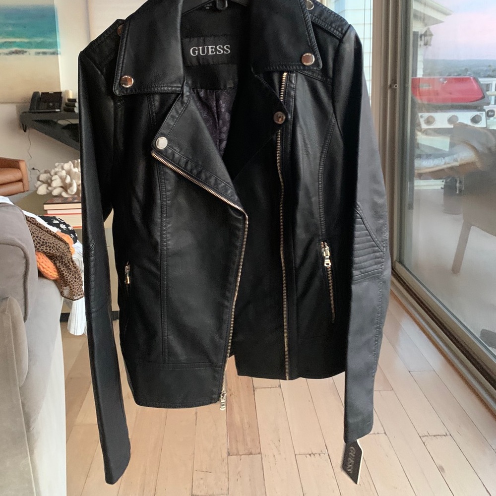 GUESS faux leather jacket